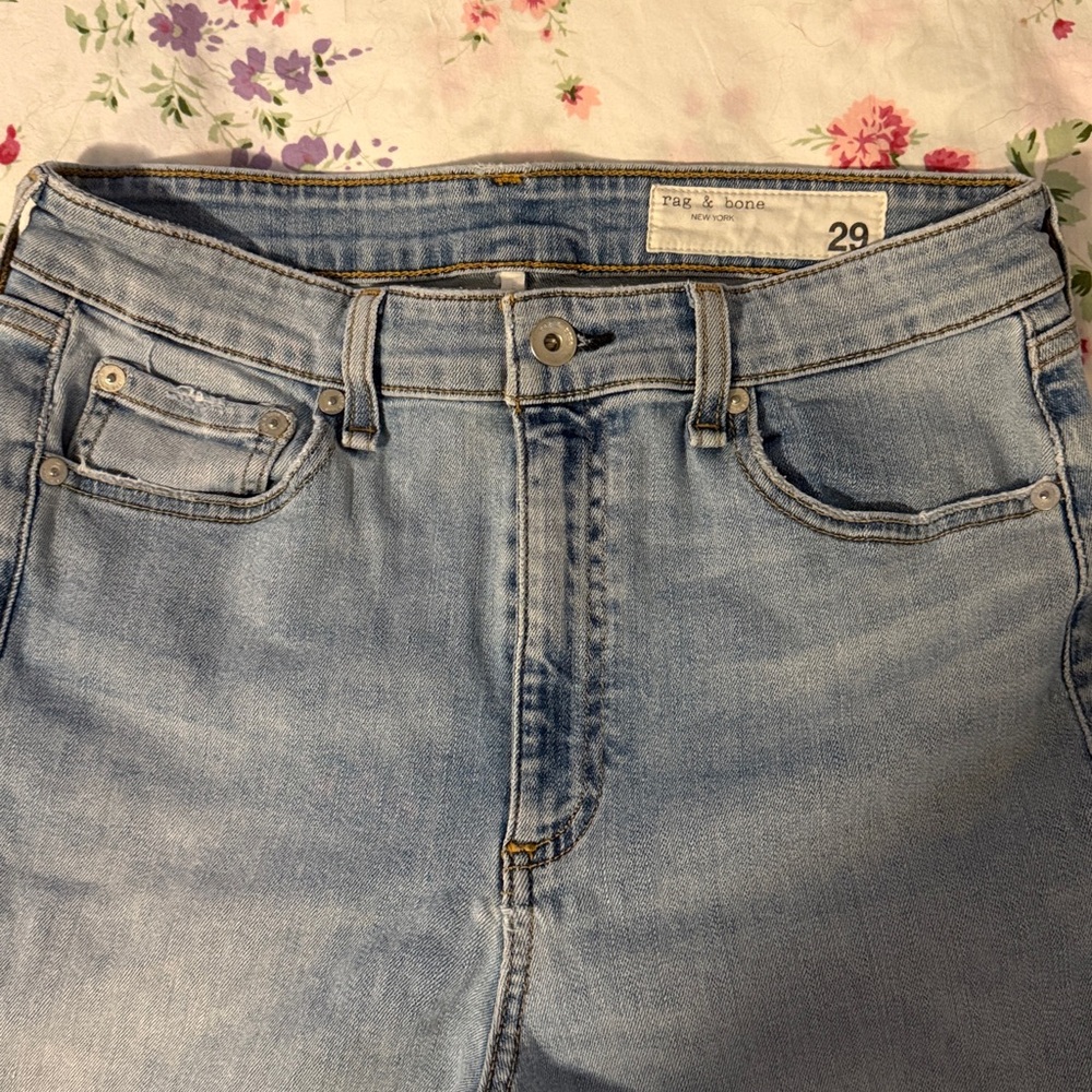 Rag & bone Light wash High Rise Women Jeans